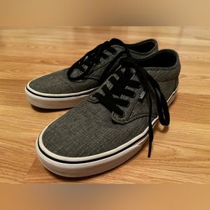 Vans Shoes Men’s Size 10 Gray Atwood’s Low Top US Men’s 10 Shoe